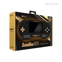 Hyperkin SupaBoy BlackGold Portable Pocket Console for Super NES/Super Famicom