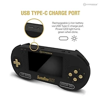 Hyperkin SupaBoy BlackGold Portable Pocket Console for Super NES/Super Famicom
