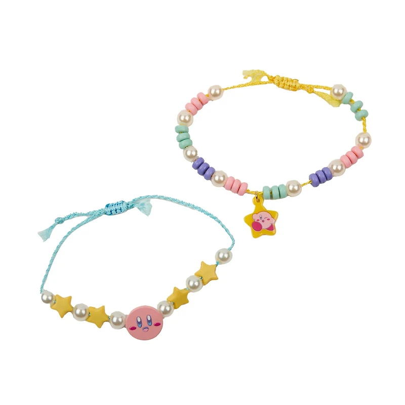 Kirby Beaded Bracelet Set 2-Pack GameStop Exclusive