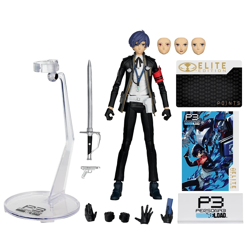 McFarlane Toys Persona 3 Reload Elite Edition Deluxe The Protagonist Makoto Yuki (Issue 5) 7-in Action Figure