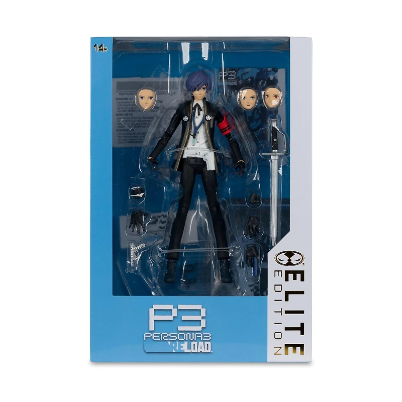 McFarlane Toys Persona 3 Reload Elite Edition Deluxe The Protagonist Makoto Yuki (Issue 5) 7-in Action Figure