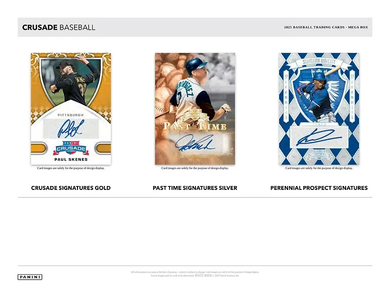2025 Panini Crusade Baseball Mega Box