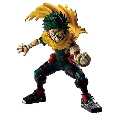 Bandai My Hero Academia Masterlise Ichibansho Izuku Midoriya (On Top of Happiness) Figure