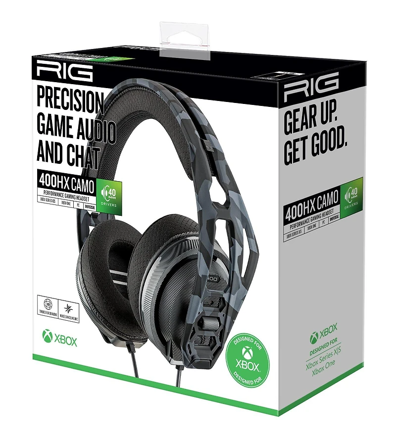 RIG 400 HX Wired Gaming Headset for Xbox Series X/S, PC, Mobile