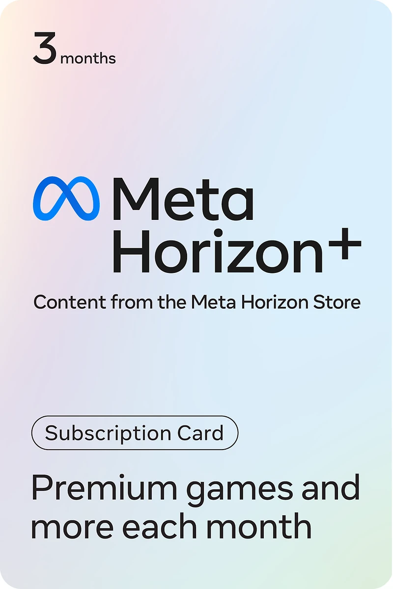 Meta Horizon Plus Subscription 3 Month