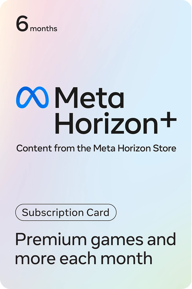 Meta Horizon Plus Subscription 6 Month