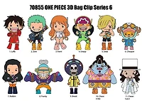 One Piece 3D Foam Bag Clip Blind Bag Series 6 (Styles May Vary)
