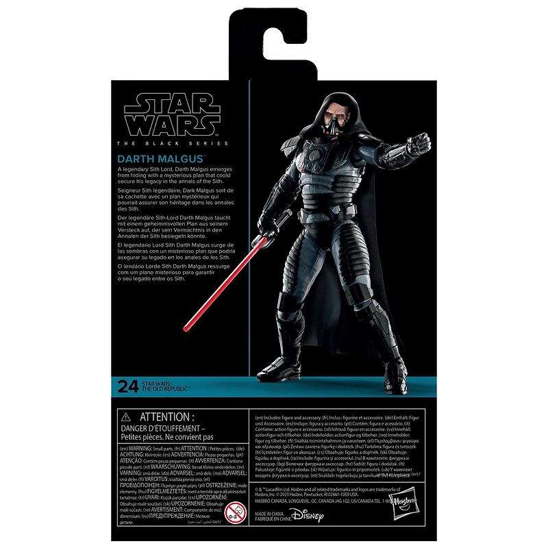 Hasbro Star Wars: The Black Series Darth Malgus (Knights of the Old Republic) 6-in Action Figure