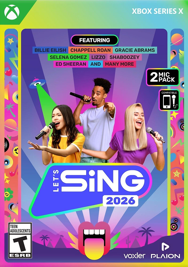 Let’s Sing 2026 with 2 Mics - Xbox Series X