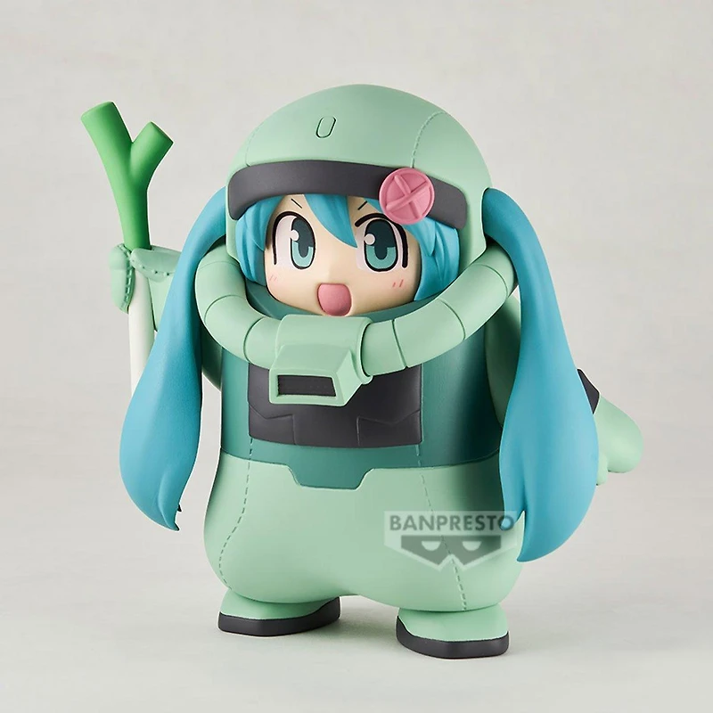 Bandai Spirits Gundam (45th Anniversary) x Hatsune Miku (Zaku Costume) 5.9-in Figure