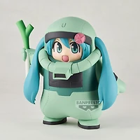 Bandai Spirits Gundam (45th Anniversary) x Hatsune Miku (Zaku Costume) 5.9-in Figure