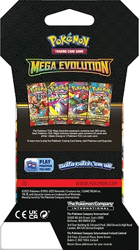 Pokemon Trading Card Game: Mega Evolution Sleeved Booster Pack