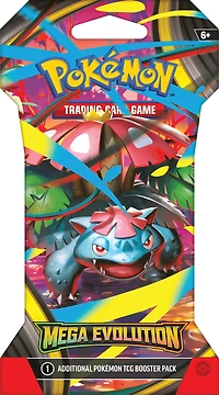 Pokemon Trading Card Game: Mega Evolution Sleeved Booster Pack