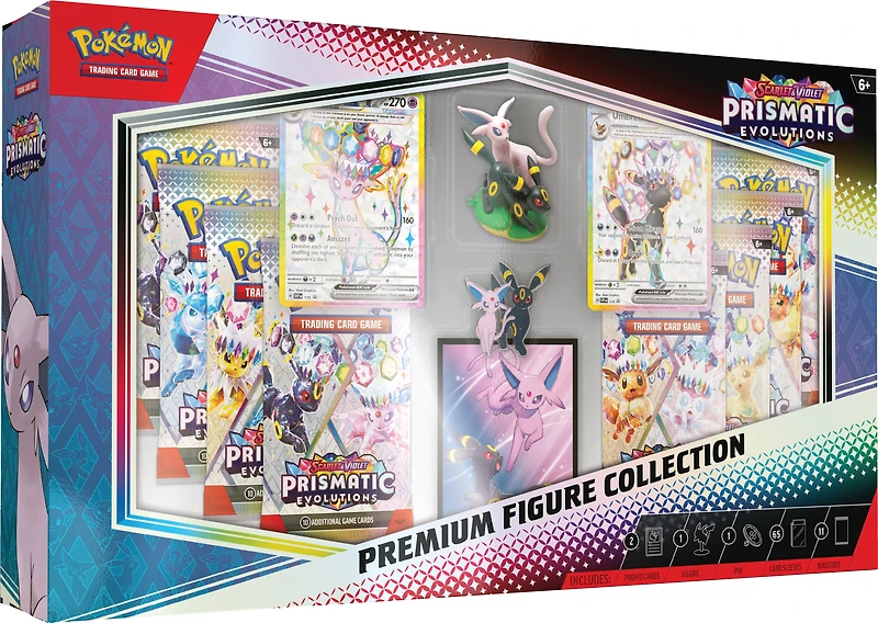 Pokemon Trading Card Game: Prismatic Evolutions Premium Figure Collection
