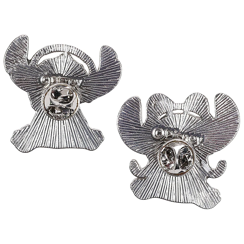 Disney Lilo and Stitch Gamer Stitch and Angel Enamel Pin Set GameStop Exclusive