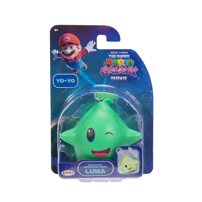 Jakks Pacific The Super Mario Galaxy Movie Luma Star Yo-Yo (Styles May Vary)