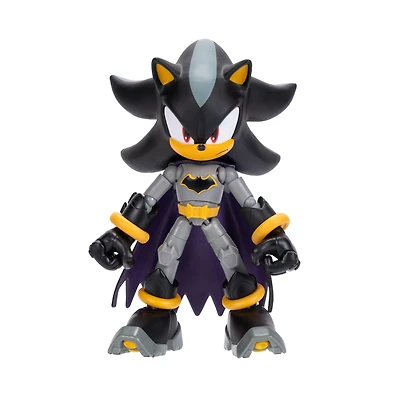 DC Comics x Sonic the Hedgehog Shadow as Batman 5-in Action Figure