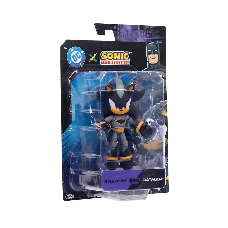 DC Comics x Sonic the Hedgehog Shadow as Batman 5-in Action Figure