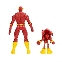Jakks Pacific DC x Sonic The Hedgehog Sonic and The Flash Figure Set 2-Pack