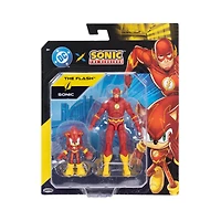 Jakks Pacific DC x Sonic The Hedgehog Sonic and The Flash Figure Set 2-Pack