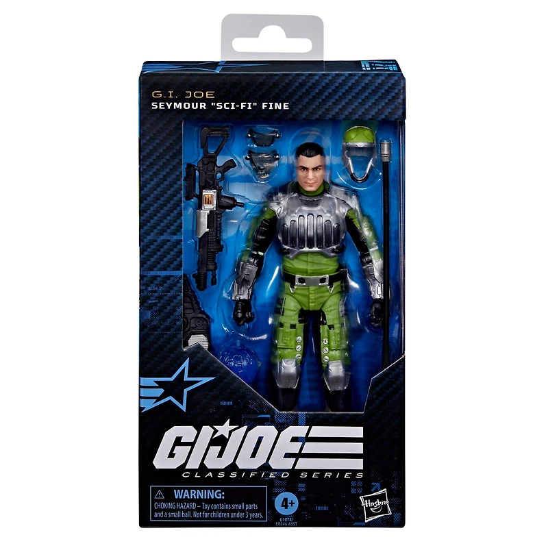 Hasbro G.I. Joe Classified Series Seymour Sci-Fi Fine 6-in Action Figure