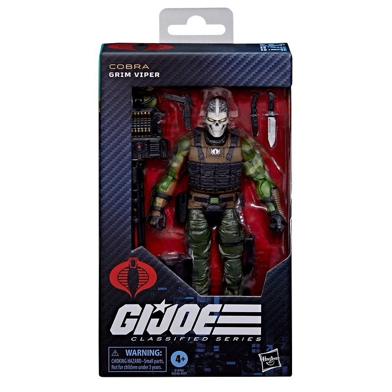 Hasbro G.I. Joe Classified Series Grim Viper 6-in Action Figure