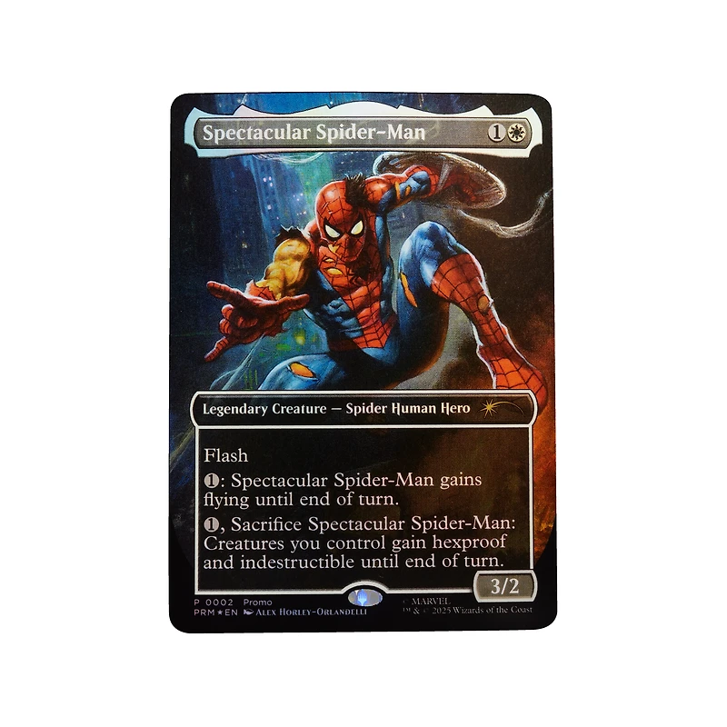 Hasbro Marvel Legends Series Magic: The Gathering Battle-Damaged Spider-Man 6-in Action Figure