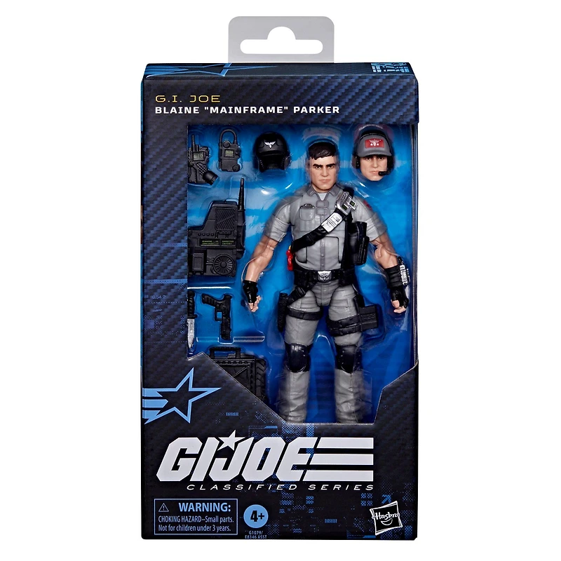 Hasbro G.I. Joe Classified Series Blaine (Mainframe) Parker 6-in Action Figure