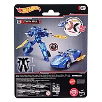 Hasbro Transformers  Deluxe Class Hot Wheels x Transformers Twin Milla 5-In Action Figure