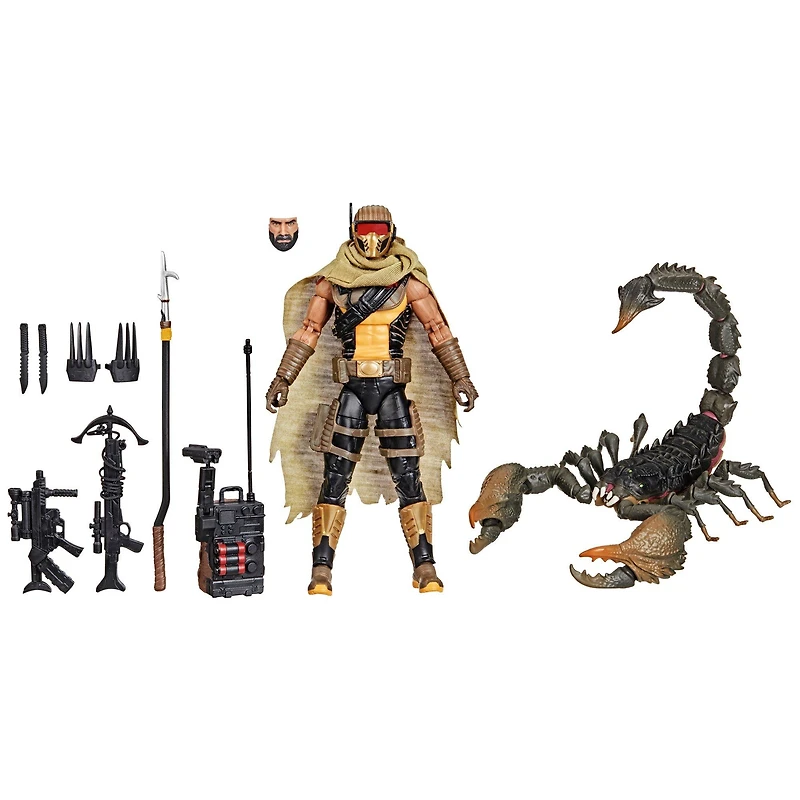 Hasbro G.I. Joe Classified Series Cobra Desert Scorpion and SKRP10N-25 6-in Action Figure