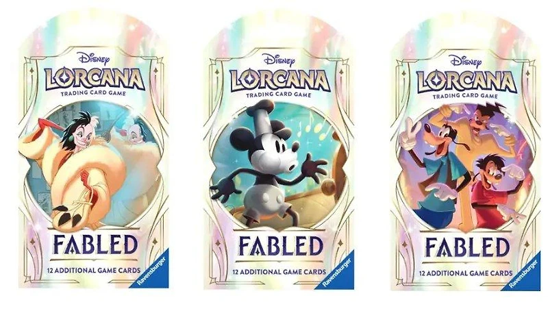 Disney Lorcana: Fabled Chapter 9 Booster Pack (Styles May Vary)
