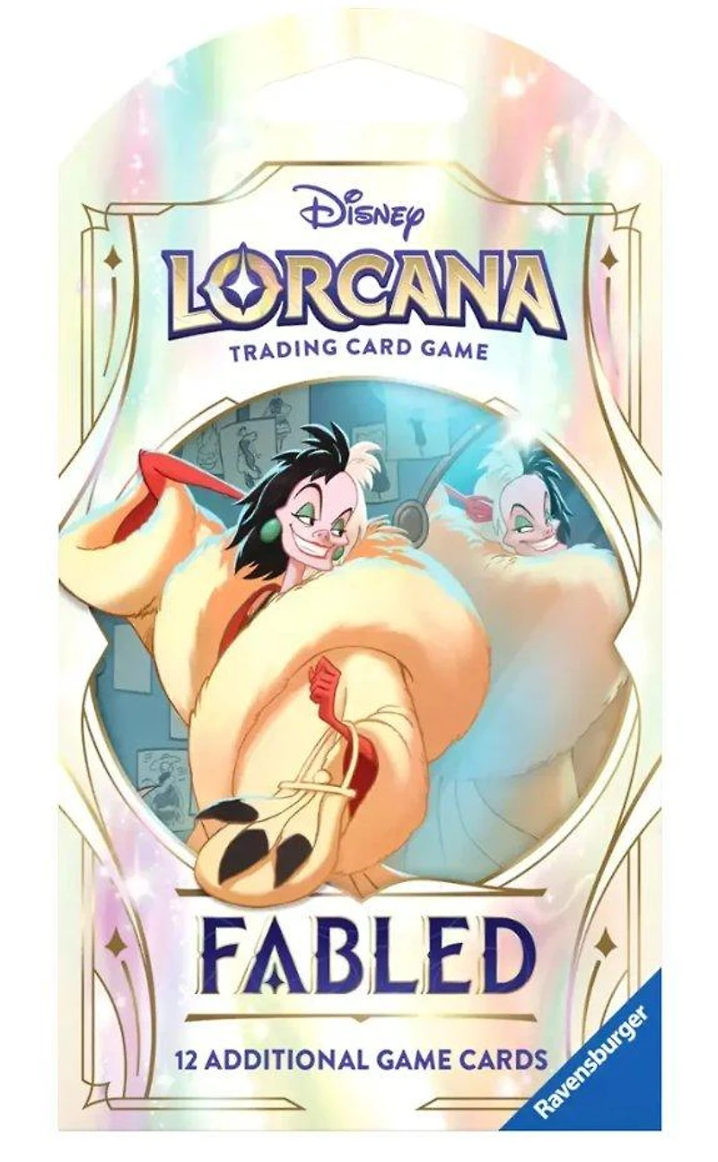 Disney Lorcana: Fabled Chapter 9 Booster Pack (Styles May Vary)