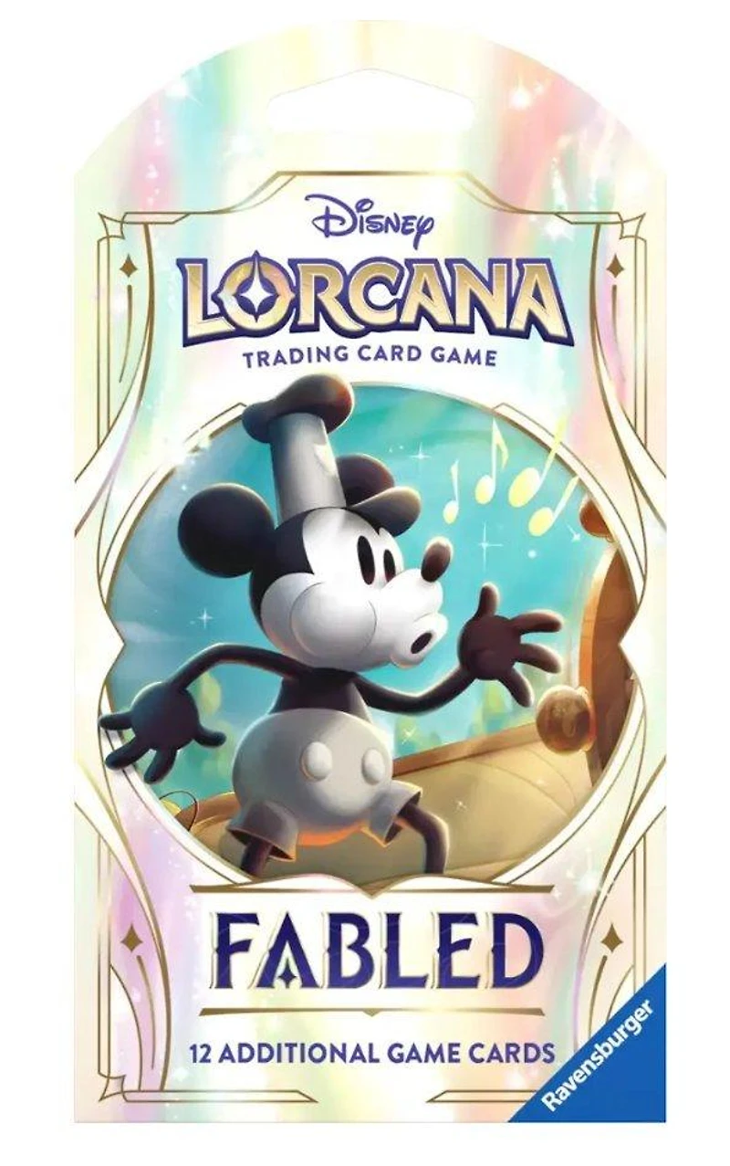 Disney Lorcana: Fabled Chapter 9 Booster Pack (Styles May Vary)