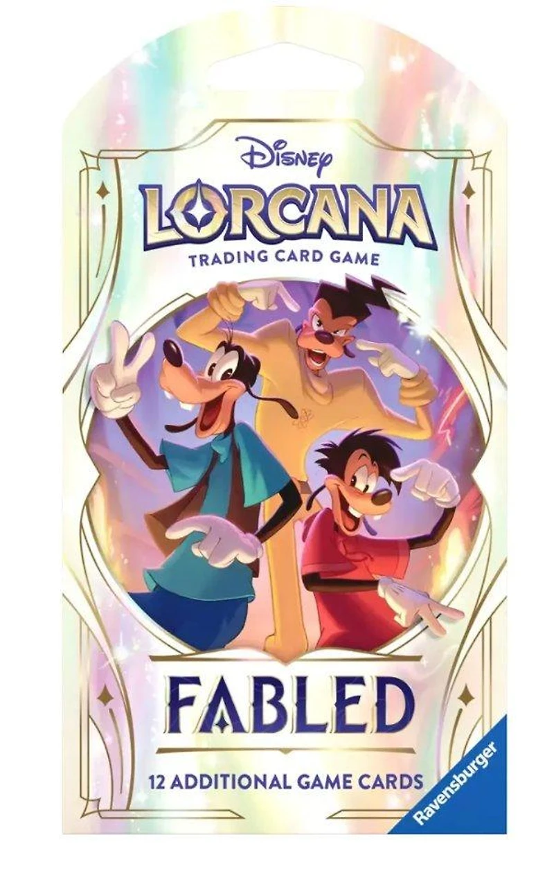 Disney Lorcana: Fabled Chapter 9 Booster Pack (Styles May Vary)
