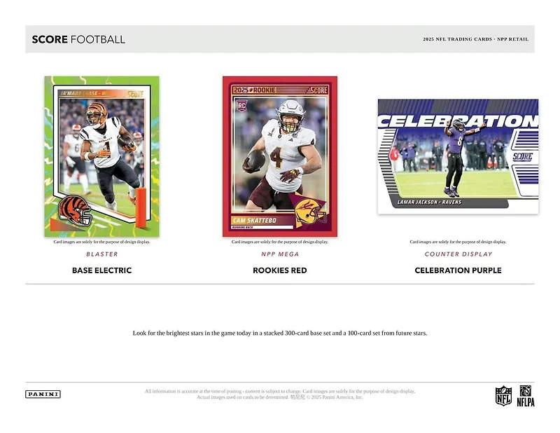 2025 Panini Score NFL Retail Pack