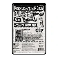 Super7 Universal Monsters ReAction The Wolf Man Lon Chaney as The Wolf Man (1941) Wave 01 3.75-in Action Figure