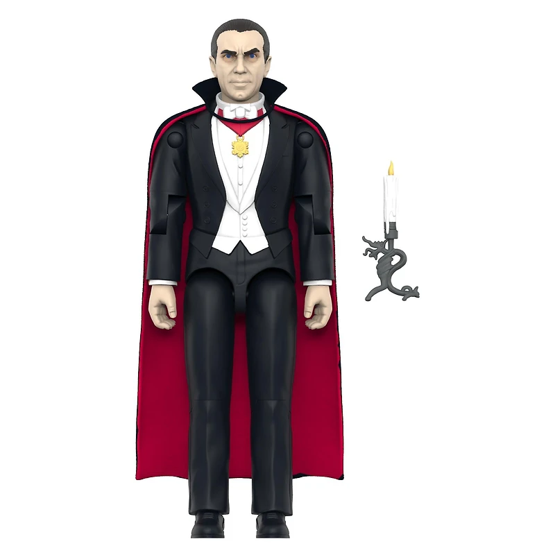 Super7 Universal Monsters ReAction Dracula Bela Lugosi as Dracula (1931) Wave 01 3.75-in Action Figure