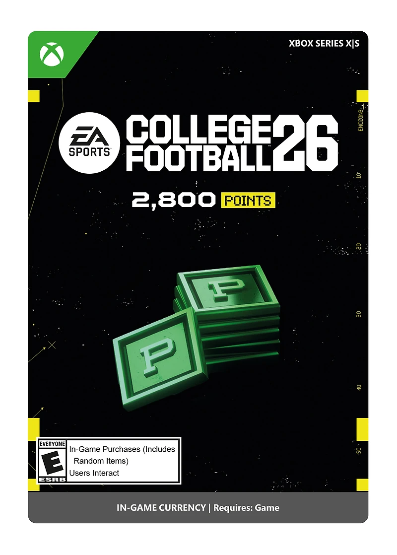 EA SPORTS College Football 26: College Football Points