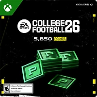 EA SPORTS College Football 26: College Football 5850 Points - Xbox Series X/S