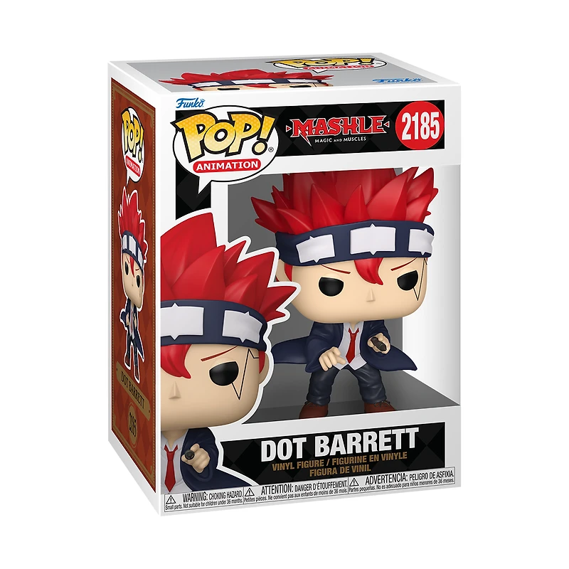 Funko POP! Animation: Mashle: Magic and Muscles Dot Barrett (or Chase) Vinyl Figure