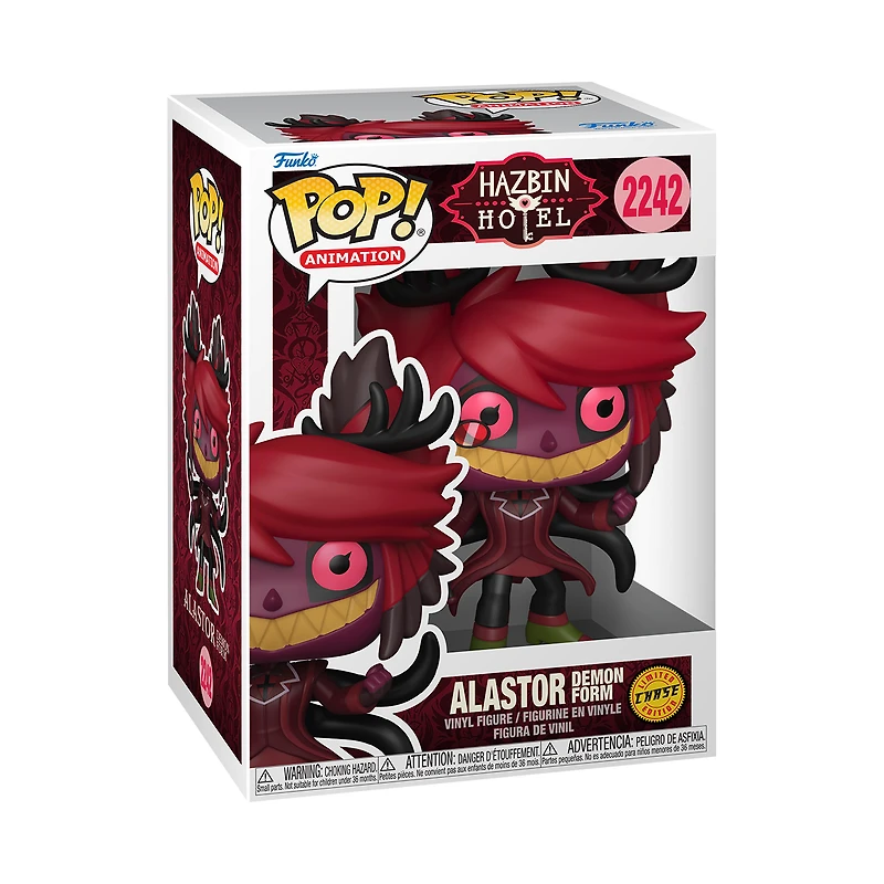 Funko POP! Animation: Hazbin Hotel Alastor (or Chase) 5.1-in Vinyl Figure