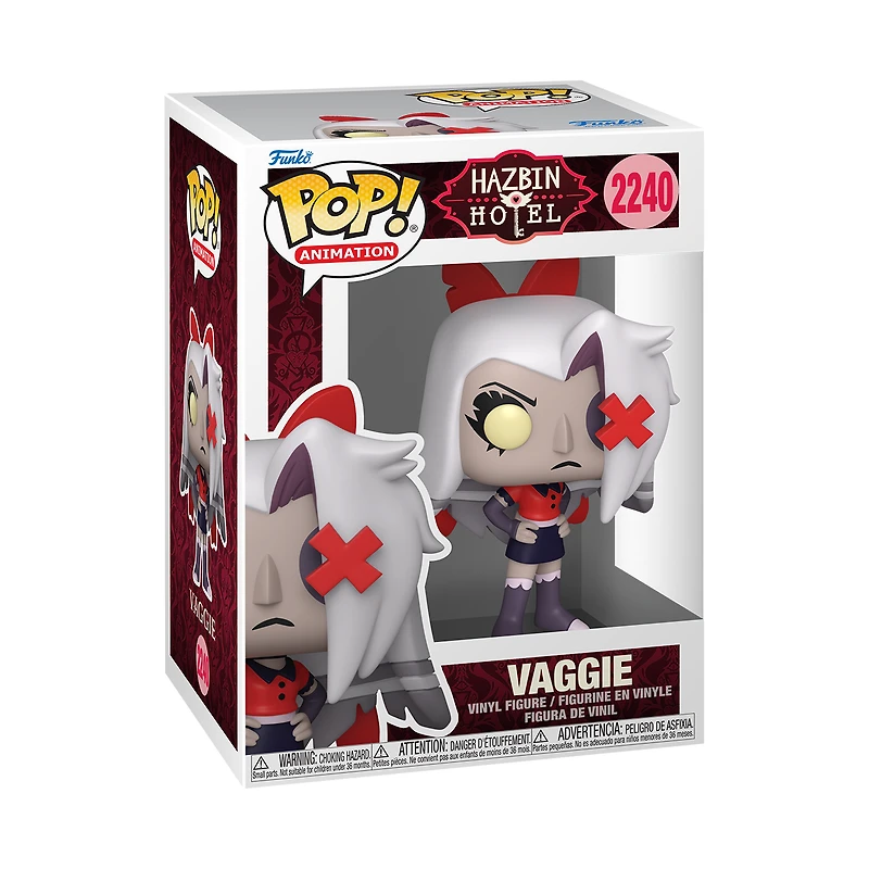 Funko POP! Animation: Hazbin Hotel Vaggie (or Chase) 4.2-in Vinyl Figure