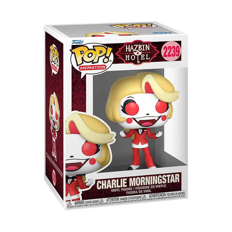 Funko POP! Animation: Hazbin Hotel Charlie Demon Form (or Chase) Vinyl Figure