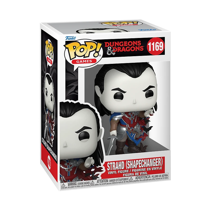 Funko POP! Games: Dungeons and Dragons Strahd (Shapechanger) 4-in Vinyl Figure
