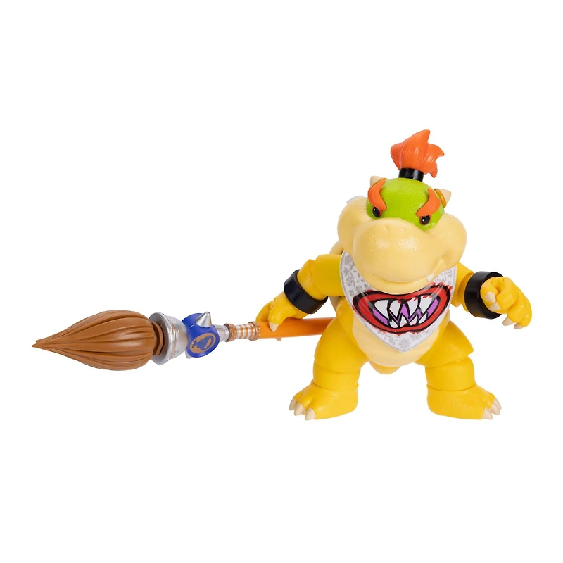 Jakks Pacific The Super Mario Galaxy Movie Series Bowser Jr. 5-in Figure with Paint Brush Accessory