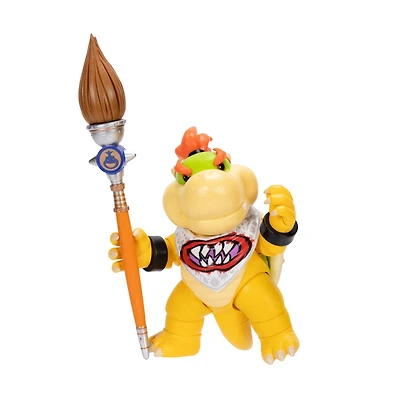 Jakks Pacific The Super Mario Galaxy Movie Series Bowser Jr. 5-in Figure with Paint Brush Accessory