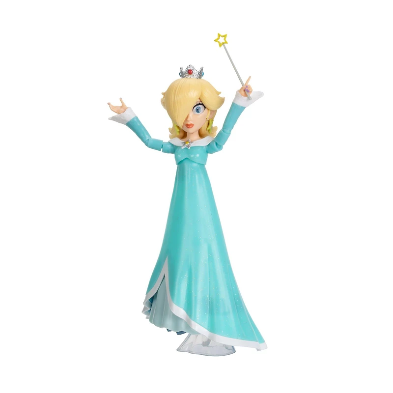 Jakks Pacific The Super Mario Galaxy Movie Series Rosalina 5-in Figure with Wand