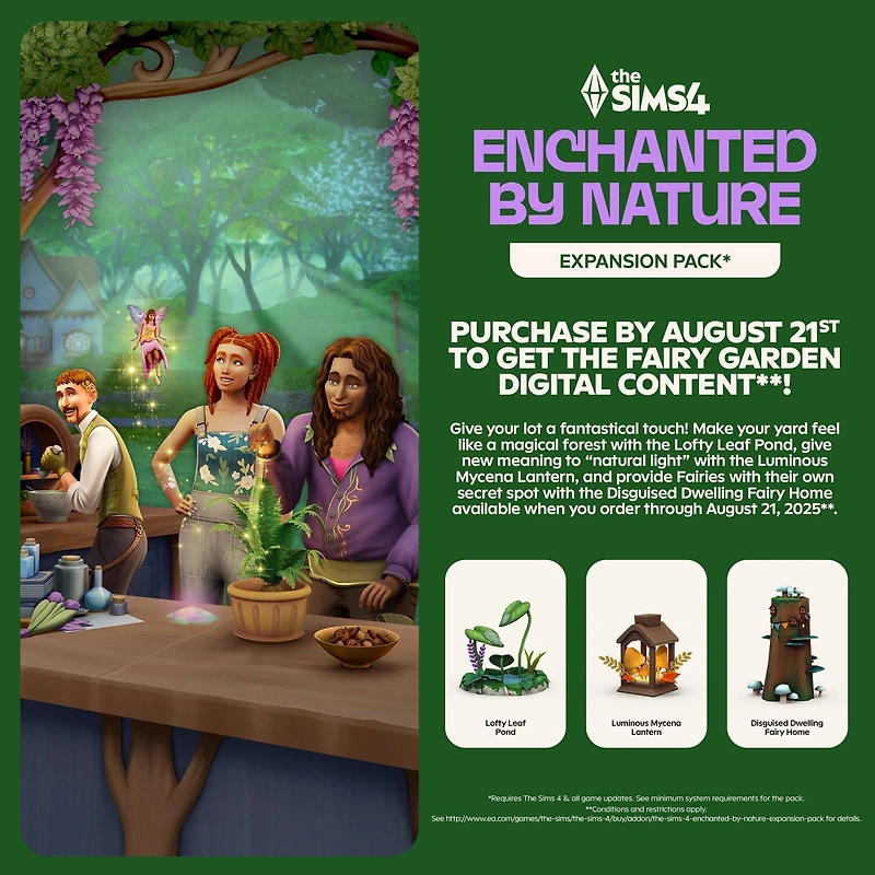 The Sims 4 Enchanted by Nature - PC EA app