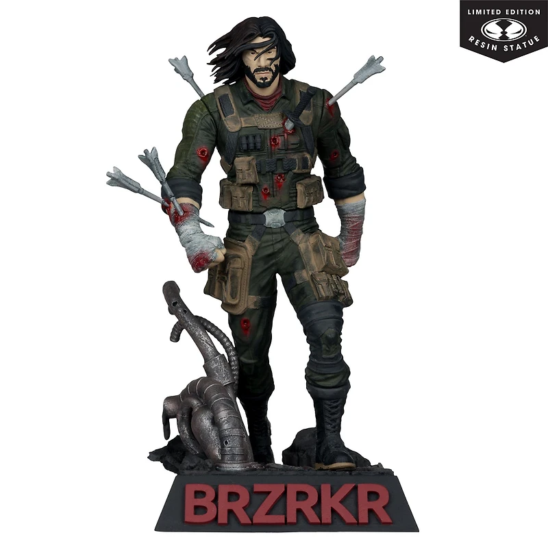 McFarlane Toys Limited Edition BRZRKR B Keanu Reeves (Volume 1) 1:10th Scale Resin Statue