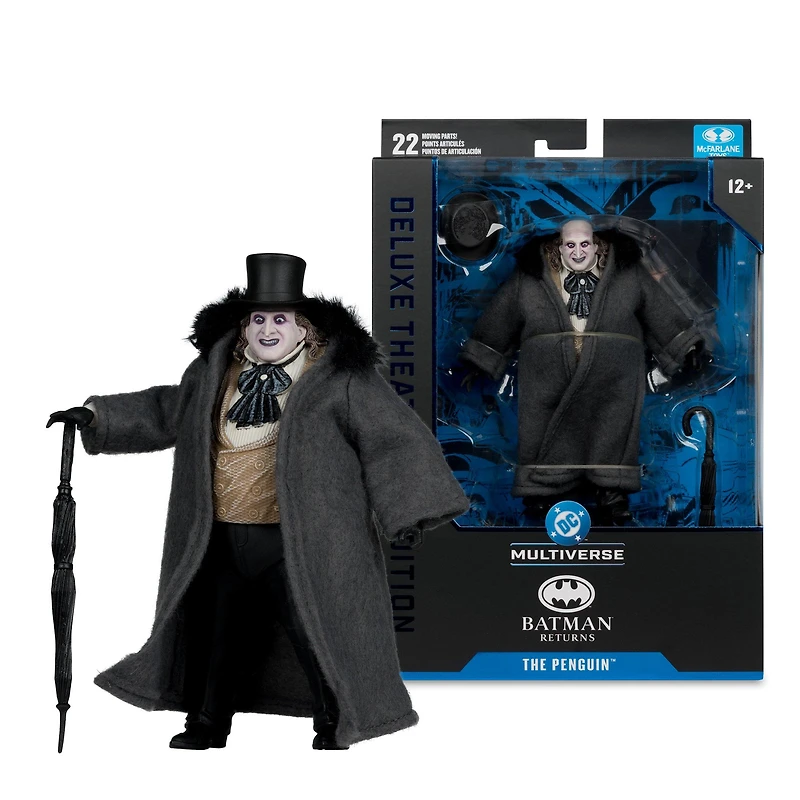 McFarlane Toys DC Theatrical Batman Returns The Penguin Deluxe Edition 7-in Action Figure